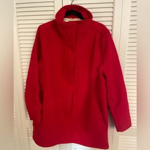 Pendleton Red Wool Dress Coat